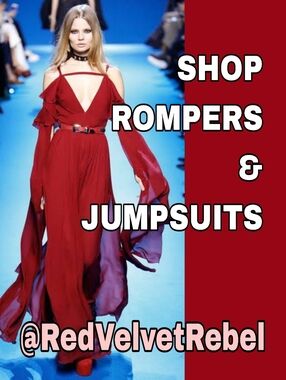 Shop Rompers & Jumpsuits @RedVelvetRebel